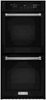 KitchenAid - 24" Built-In Double Electric Convection Wall Oven-Front_Standard