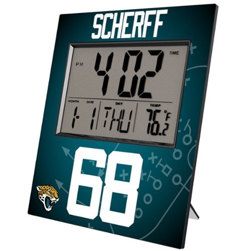 Keyscaper - Brandon Scherff Digital Desk & Wall Clock - Multicolor-Front_Standard 