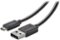 Insignia™ - 10' Charge-and-Play Micro USB Cable for DUALSHOCK 4 Controllers - Black-Front_Standard