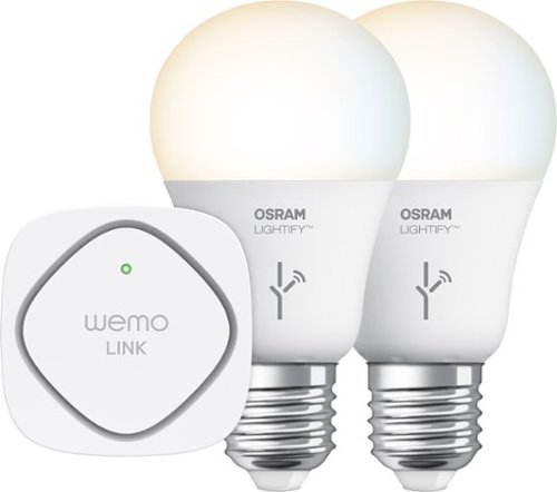 Belkin - WeMo + OSRAM LIGHTIFY LED Lighting Starter Set - Adjustable White