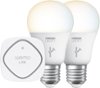 Belkin - WeMo + OSRAM LIGHTIFY LED Lighting Starter Set - Adjustable White-Front_Standard