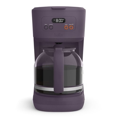 Bella - 12-Cup Programmable Coffee Maker - Plum