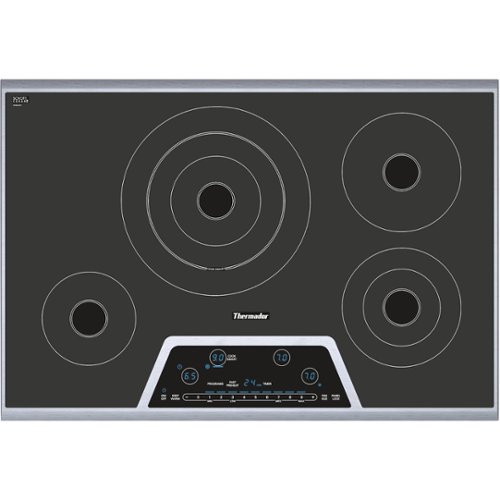  Thermador - MASTERPIECE SERIES 31.1&quot; Electric Cooktop - Black
