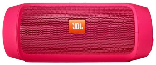 JBL - Charge 2+ Portable Bluetooth Speaker - Pink-Front_Standard 