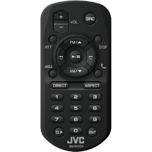 JVC - Wireless Remote for Multimedia Receivers - Black