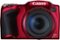 Canon - PowerShot SX400 IS 16.0-Megapixel Digital Camera - Red-Front_Standard