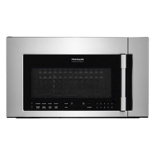  Frigidaire - Professional 1.8 Cu. Ft. Convection Over-the-Range Microwave with Sensor Cooking - Stainless steel