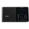 Grace Digital - SiriusXM Sound Station Wi-Fi Table Radio - Black-Front_Standard