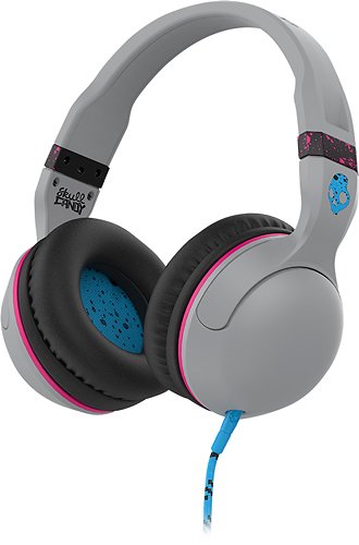  Skullcandy - Hesh 2 Over-the-Ear Headphones - Gray/Pink/Blue