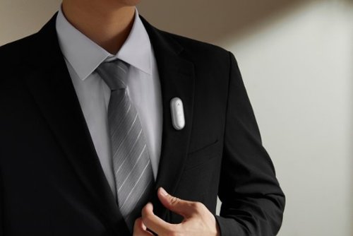 PLAUD NotePin S Smart AI Voice/Audio Recorder with 64 GB Internal Memory and Digital Operation - Silver BUY IN EUROPE