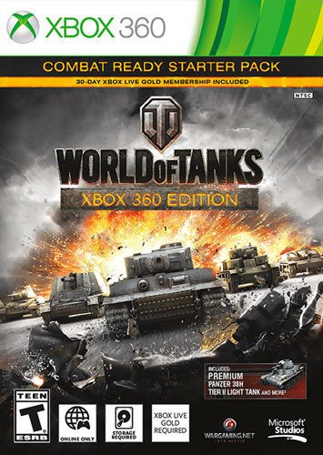  World of Tanks: Xbox 360 Edition Combat Ready Starter Pack - Xbox 360