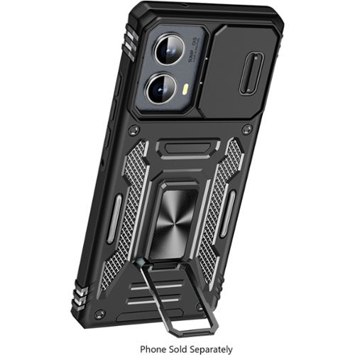 SaharaCase Raider Series Heavy-Duty Case for Motorola Edge (2024) - Scorpion Black GLOBAL SHIPPING