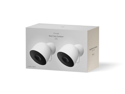 Google Nest Cam Outdoor (wired, 2nd gen) - 2K Video and Gemini - 2-Pack - Snow BUY IN NETHERLANDS