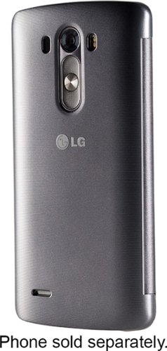  Quick Circle Folio Case for LG G3 Cell Phones - Black