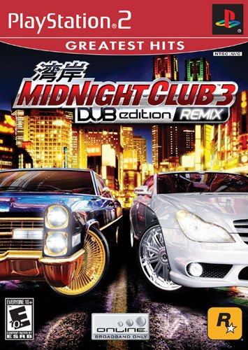  Midnight Club 3: DUB Edition REMIX Greatest Hits - PlayStation 2