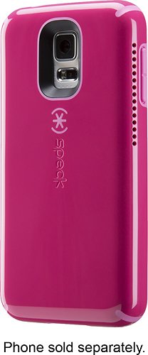  Speck - CandyShell Amped Case for Samsung Galaxy S 5 Cell Phones - Raspberry Pink/Flamingo Pink