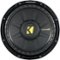 KICKER - CompS 10" Single-Voice-Coil 4-Ohm Subwoofer - Black-Front_Standard