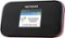 NETGEAR - Around Town 4G LTE Prepaid Mobile Hotspot - Black/Red-Angle_Standard