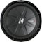 KICKER - CompR 12" Dual-Voice-Coil 2-Ohm Subwoofer - Black-Front_Standard