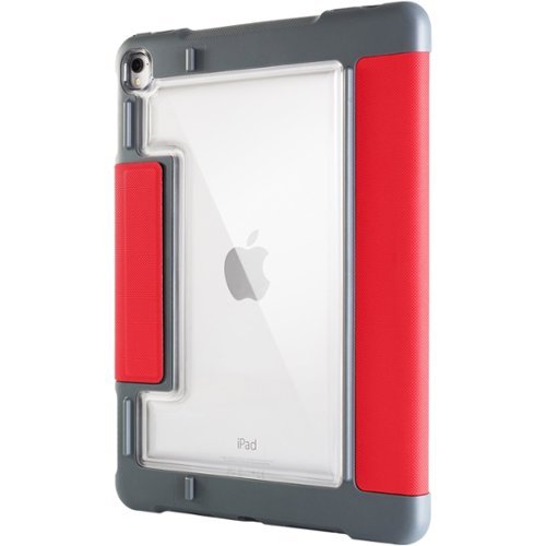 STM - Dux Protective Case for Apple® 10.5" iPad® Pro - Red-Front_Standard 