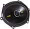 KICKER - CS68 6" x 8" Coaxial Speakers with Polypropylene Cones (Pair) - Black-Angle_Standard