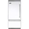 Viking - Professional 5 Series Quiet Cool 20.4 Cu. Ft. Bottom-Freezer Built-In Refrigerator - White-Front_Standard