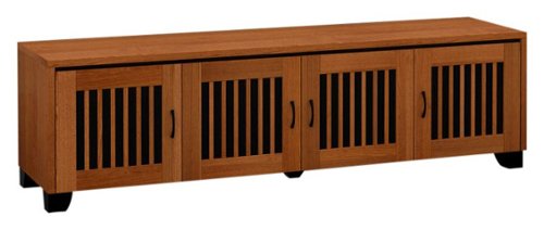 Salamander Designs - Chameleon Collection Sonoma A/V Cabinet For Most Flat-Panel TVs Up to 80" - Cherry