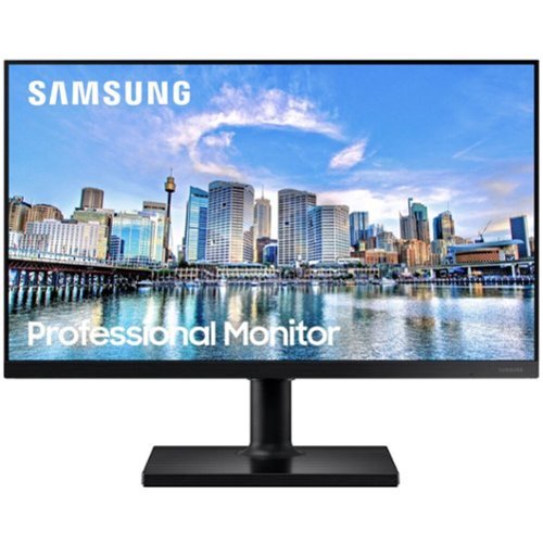 Samsung T45F 27" Borderless IPS Panel Adjustable Professional FHD Monitor (HDMI, USB, DisplayPort) - Black
