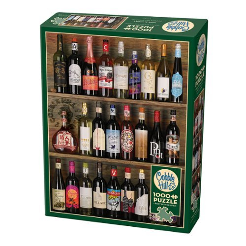 Outset Media - Outset Media: Cobble Hill Puzzle: Wine Alphabet - 1000 pcs