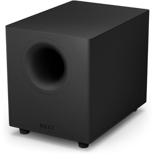 NZXT Relay 140W Gaming Subwoofer - Black WORLDWIDE DELIVERY