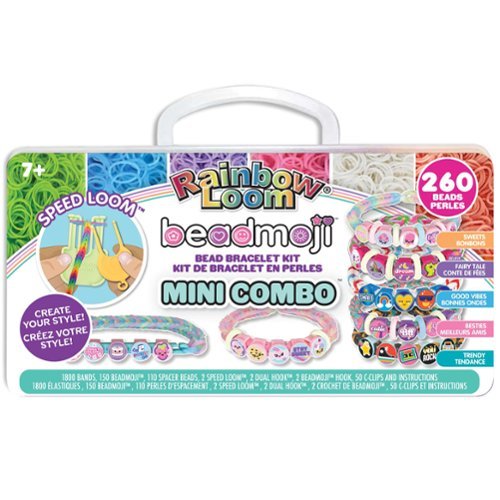 Choon's Design - Rainbow Loom: Beadmoji Mini Combo DIY Rubber Band & Bead Bracelet Kit