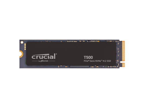 内蔵型SSD Crucial 4TB M.2SSD T500 CT4000T500SSD3JP crucial-ssd-T500-heatsink-