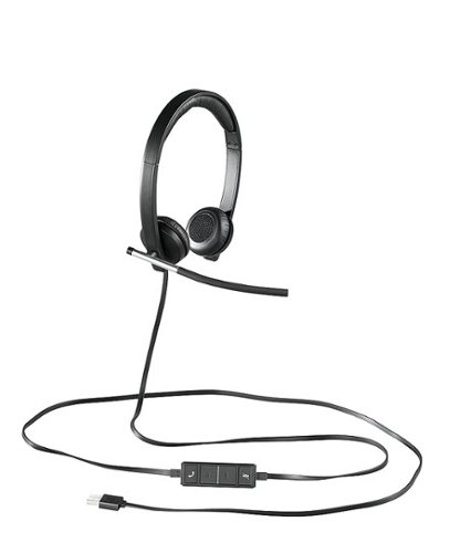 Image of Logitech - H650e Headset Stereo - Black
