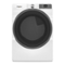 Whirlpool - 7.4 cu. ft. Smart Front Load ENERGY STAR Gas Dryer with Wrinkle Shield Option - White-Front_Standard