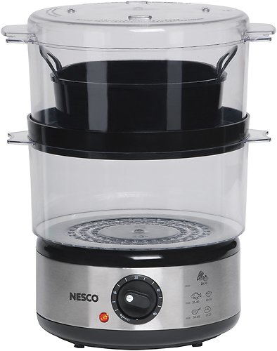  Nesco - 5-Quart Food Steamer - Stainless-Steel