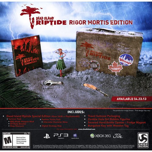  Dead Island Riptide Rigor Mortis Edition - PlayStation 3