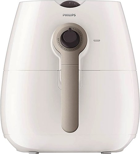  Philips - Viva Collection Analog Air Fryer - White/Silver