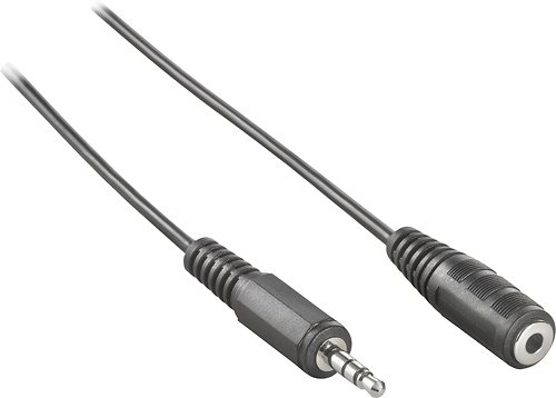  Dynex™ - 6' 3.5mm Stereo Extension Cable - Multi