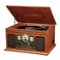 Victrola - Bluetooth Stereo Audio System - Mahogany-Front_Standard 