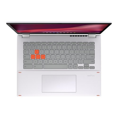 ASUS Chromebook Vibe CX34 Flip 14 FHD Touch Chromebook Laptop - Intel Core i5 with 8GB Memory - 256GB SSD - Pearl White BUY ONLINE
