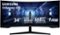 Samsung - 34” Odyssey G5 1000R Curved 1ms 165Hz QHD FreeSync Prem Gaming Monitor - Black-Front_Standard 