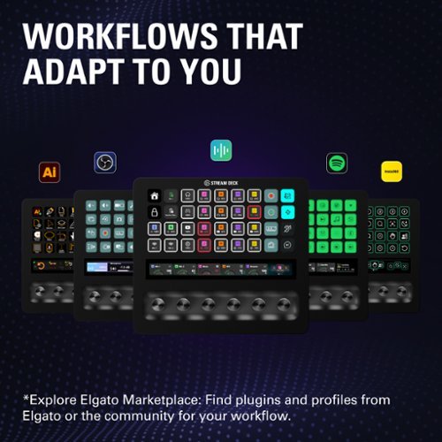 Elgato Stream Deck + XL Black 10GBX9901 - Best Buy