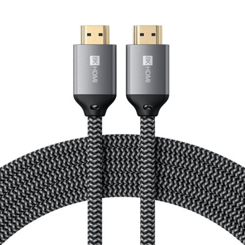 Satechi - 8K HDMI 2.1 Cable - 8K@60Hz, 4K@120Hz, 48Gbps Ultra High Speed, 6.6ft/2m for iMac & MacBook-Front_Standard 