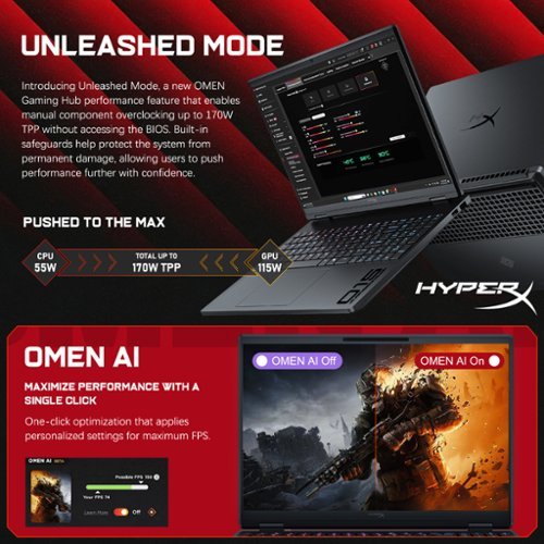 HP Upgraded HyperX Omen 15.3