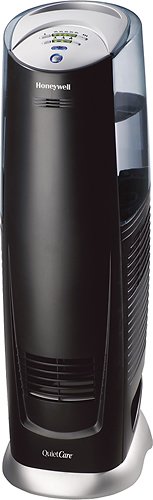  Honeywell - QuietCare UV Tower 3-Gallon Humidifier - Black