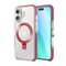 Mybat Pro - Lure Series Case with MagSafe Kickstand Ring for Apple iPhone 16 - Red-Front_Standard