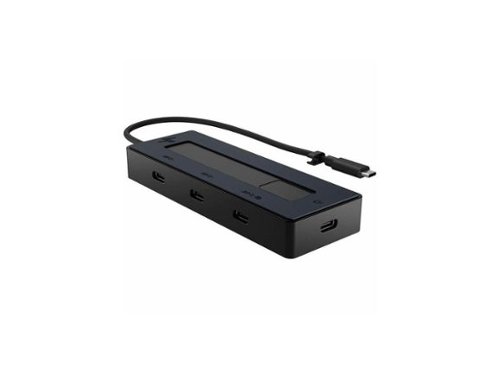 HP - 4K USB-C Multiport Docking Station 6G843A-Front_Standard 