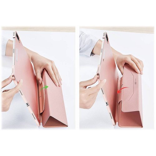 SaharaCase ESR Folio Case for Apple iPad Pro 12.9 (4th, 5th, and 6th Gen 2020-2022) - Rose Gold BUY IN SINGAPORE