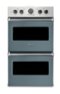 30" Viking Professional 5 Series Built-In Double Electric Convection Wall Oven - November Sky-Front_Standard