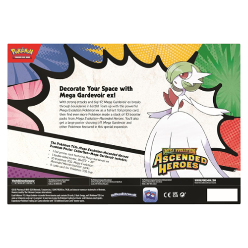 Pokmon Pokemon ME2.5 Ascended Heroes Premium Poster Collection | Mega  Gardevoir ex 10-10302-120-G - Best Buy